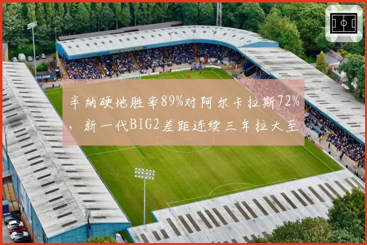 辛纳硬地胜率89%对阿尔卡拉斯72%，新一代BIG2差距连续三年拉大至17个百分点